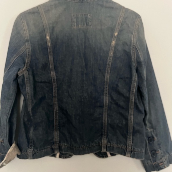 Denim Button-Up Jacket - Picture 6 of 11